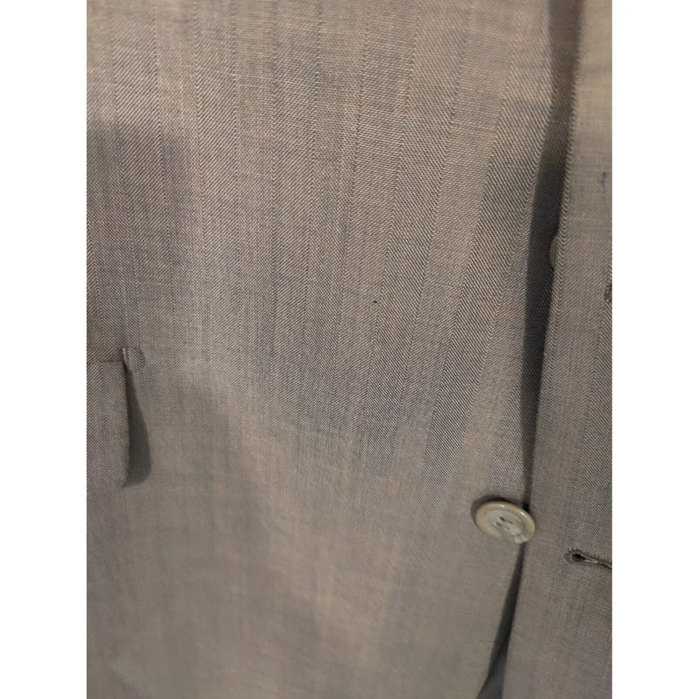 Zandello men's jacket 44R Light Brown brown/Beige Sports Coat Blazer 4 Button